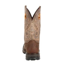 'Durango' Men's 11" Maverick XP Western Work Square Toe - Brown / Tan -Outland Style Shop DDB0242 back 1024x1024@2x