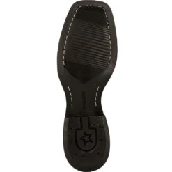 'Durango' Men's 11" Westward Square Toe - Brown/Black -Outland Style Shop DDB0339 outsole 1024x1024@2x