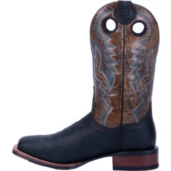 'Dan Post' Men's 11" Deuce Western Wide Square Toe - Black / Brown 13 'Dan Post' Men's 11" Deuce Western Wide Square Toe - Black / Brown -Outland Style Shop DP4558 3 1024x1024@2x