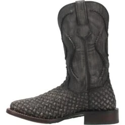 'Dan Post' Men's 12" Stanley Western Square Toe - Black -Outland Style Shop DP4909 3 1024x1024@2x