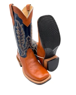 'Fenoglio Boots' Men's 13" Boomer Western Square Toe - Russet / Blue -Outland Style Shop FB001012046 1024x1024@2x