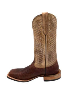 Fenoglio Boots Men's Bison Square Toe - Brown / Tan 11 Fenoglio Boots Men's Bison Square Toe - Brown / Tan -Outland Style Shop FB001012122 1024x1024@2x