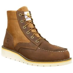 'Carhartt' Men's 6" Wedge EH Soft Toe - Brown 9 'Carhartt' Men's 6" Wedge EH Soft Toe - Brown -Outland Style Shop FW6035 main 1024x1024@2x
