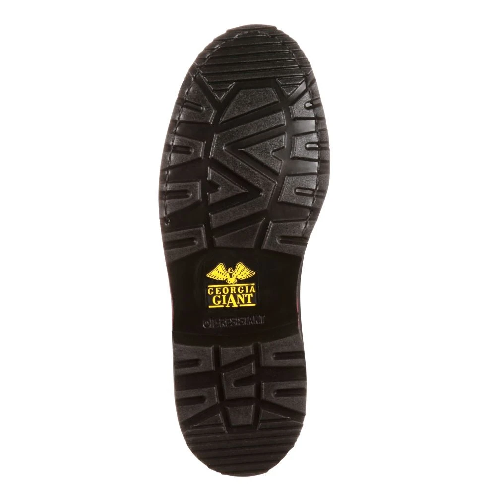 'Georgia Boot' Men's 6" Muddog EH WP Steel Toe - Dark Chocolate 4 'Georgia Boot' Men's 6" Muddog EH WP Steel Toe - Dark Chocolate - Image 4