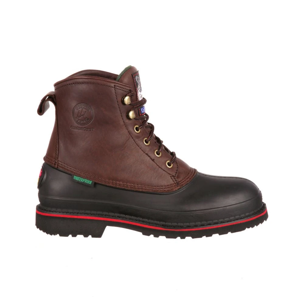 'Georgia Boot' Men's 6" Muddog EH WP Steel Toe - Dark Chocolate 1 'Georgia Boot' Men's 6" Muddog EH WP Steel Toe - Dark Chocolate