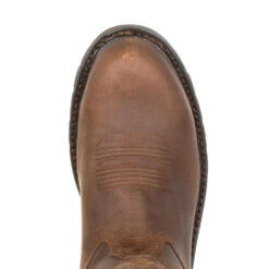 'Georgia Boot' Men's 10" Carbo-Tec EH WP Comp Toe - Brown -Outland Style Shop GB00239 birdseye 1024x1024@2x