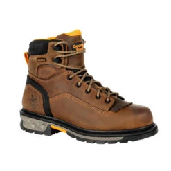 'Georgia Boot' Men's 6" Carbo Tec LTX EH WP Comp Toe - Brown 12 'Georgia Boot' Men's 6" Carbo Tec LTX EH WP Comp Toe - Brown -Outland Style Shop GB00391 1024x1024@2x