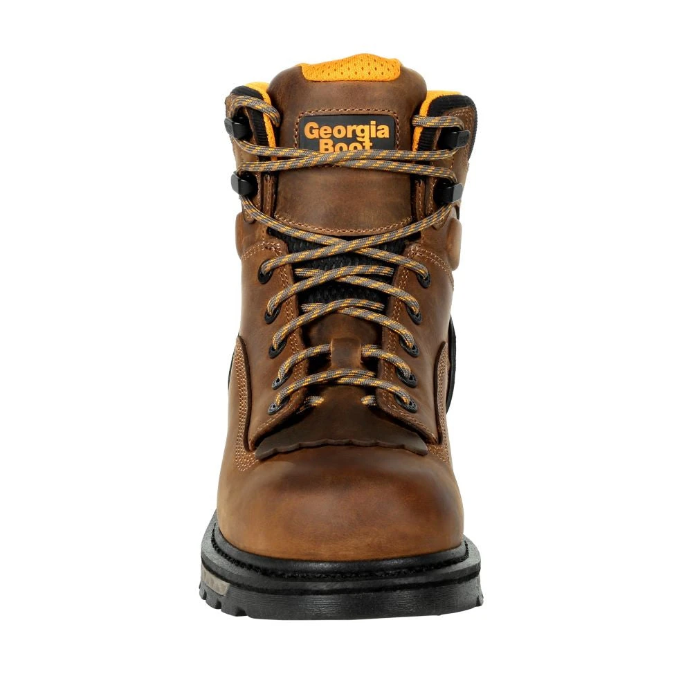'Georgia Boot' Men's 6" Carbo Tec LTX EH WP Comp Toe - Brown 4 'Georgia Boot' Men's 6" Carbo Tec LTX EH WP Comp Toe - Brown - Image 4