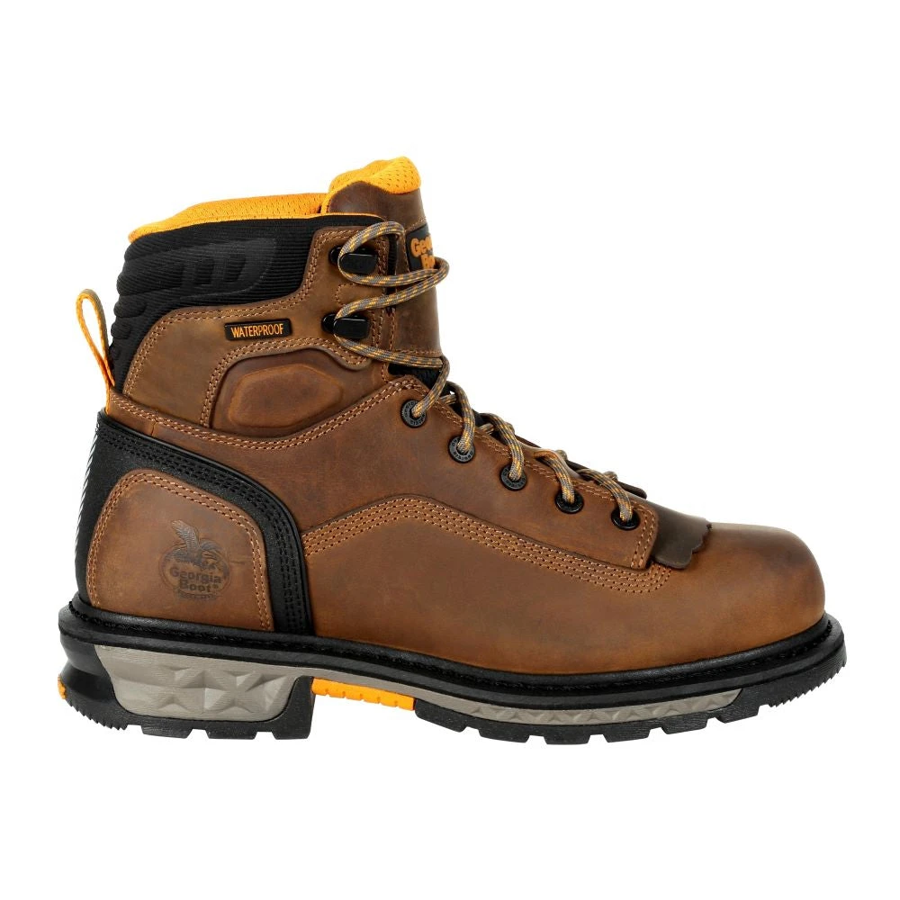 'Georgia Boot' Men's 6" Carbo Tec LTX EH WP Comp Toe - Brown 1 'Georgia Boot' Men's 6" Carbo Tec LTX EH WP Comp Toe - Brown