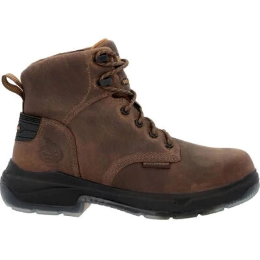 'Georgia Boot' Men's 6" FLXpoint Ultra EH WP Comp Toe - Brown 1 'Georgia Boot' Men's 6" FLXpoint Ultra EH WP Comp Toe - Brown