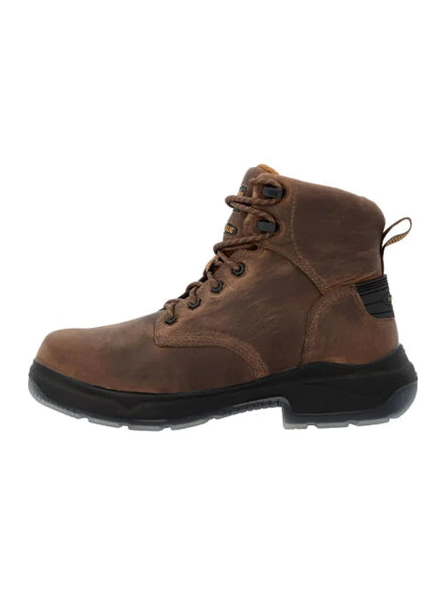 'Georgia Boot' Men's 6" FLXpoint Ultra EH WP Comp Toe - Brown 4 'Georgia Boot' Men's 6" FLXpoint Ultra EH WP Comp Toe - Brown - Image 4