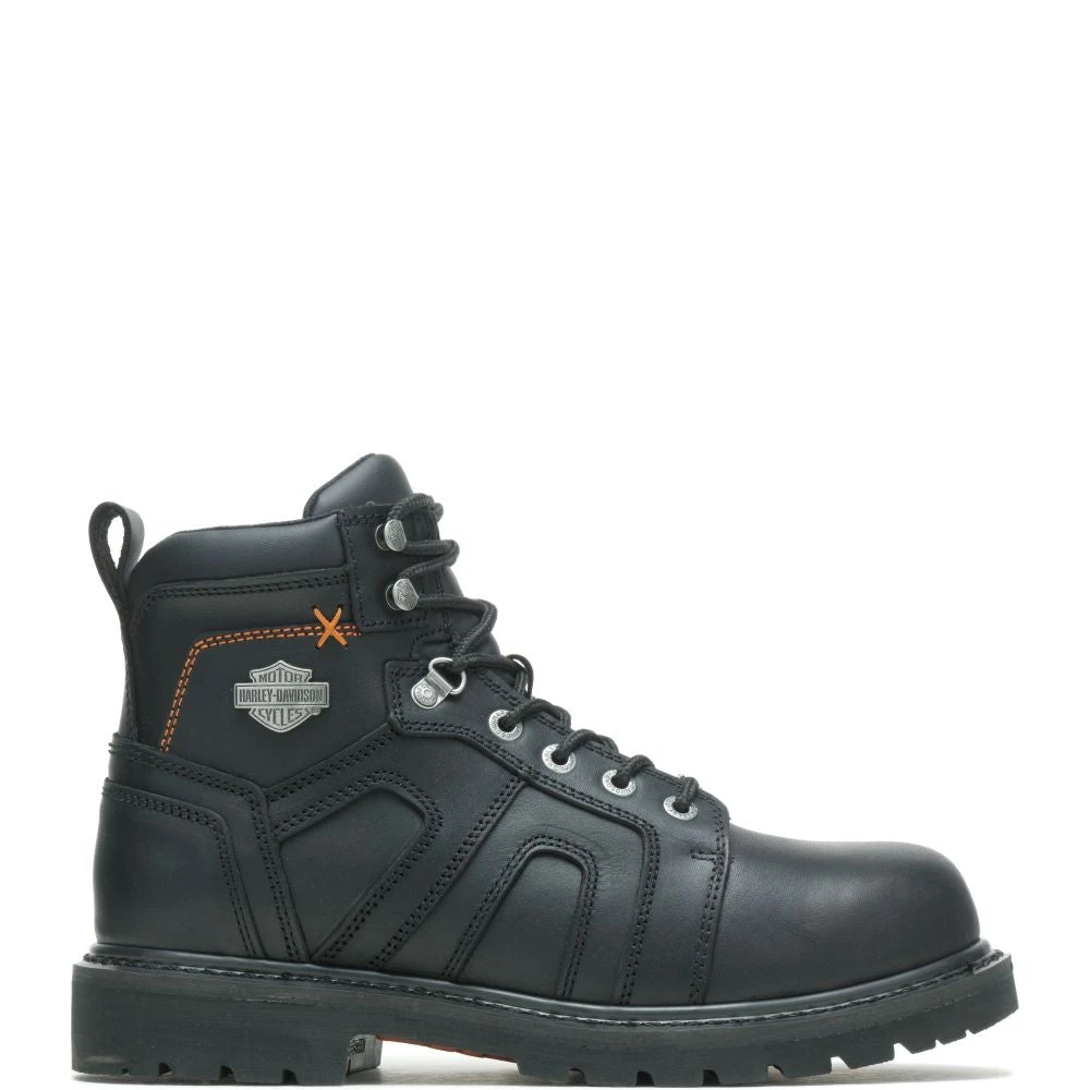 'Harley Davidson' Men's 5" Chad EH Steel Toe - Black 1 'Harley Davidson' Men's 5" Chad EH Steel Toe - Black