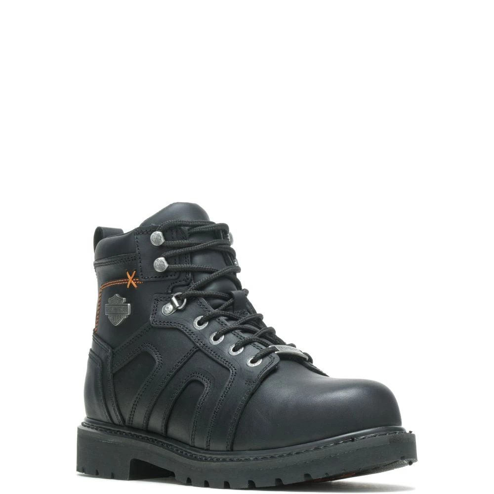'Harley Davidson' Men's 5" Chad EH Steel Toe - Black 6 'Harley Davidson' Men's 5" Chad EH Steel Toe - Black - Image 6