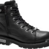 'Harley Davidson' Men's 5.75" Chipman Zip Boot - Black