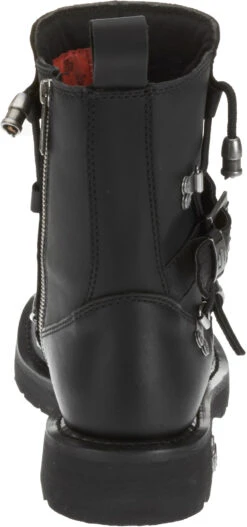 'Harley Davidson' Men's 6" Distortion Skull Zip Boot - Black -Outland Style Shop HDM D94167 F15 091114 270 1024x1024@2x
