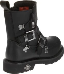 'Harley Davidson' Men's 6" Distortion Skull Zip Boot - Black -Outland Style Shop HDM D94167 F15 091114 315 1024x1024@2x
