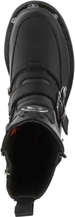 'Harley Davidson' Men's 6" Distortion Skull Zip Boot - Black -Outland Style Shop HDM D94167 F15 091114 TOP 1024x1024@2x