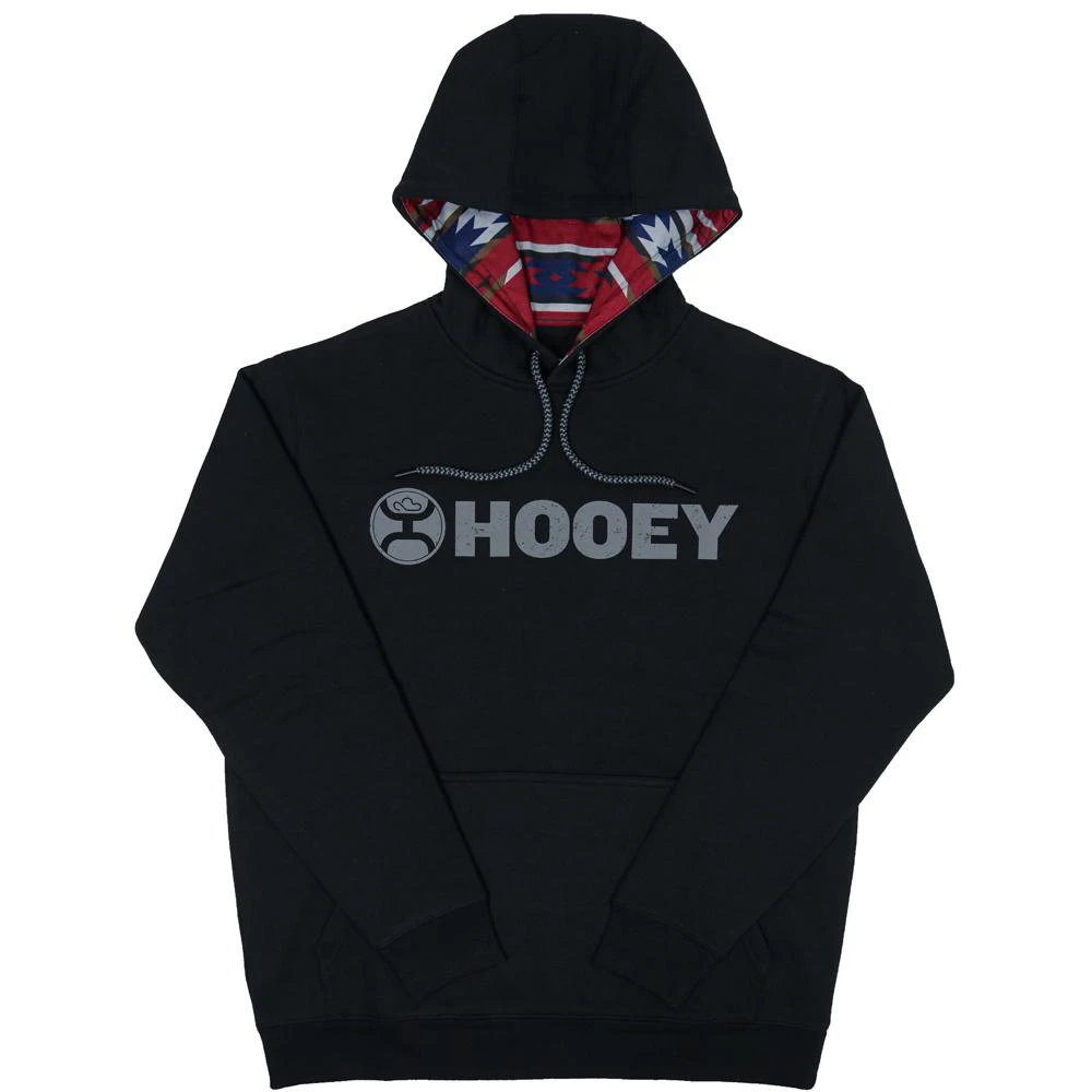 'Hooey' Men's Lock-Up Hoody - Black 1 'Hooey' Men's Lock-Up Hoody - Black