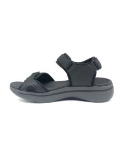 'Skechers' Men's GOwalk Arch Fit Sandal - Black / Charcoal -Outland Style Shop IMG 3452 1024x1024@2x