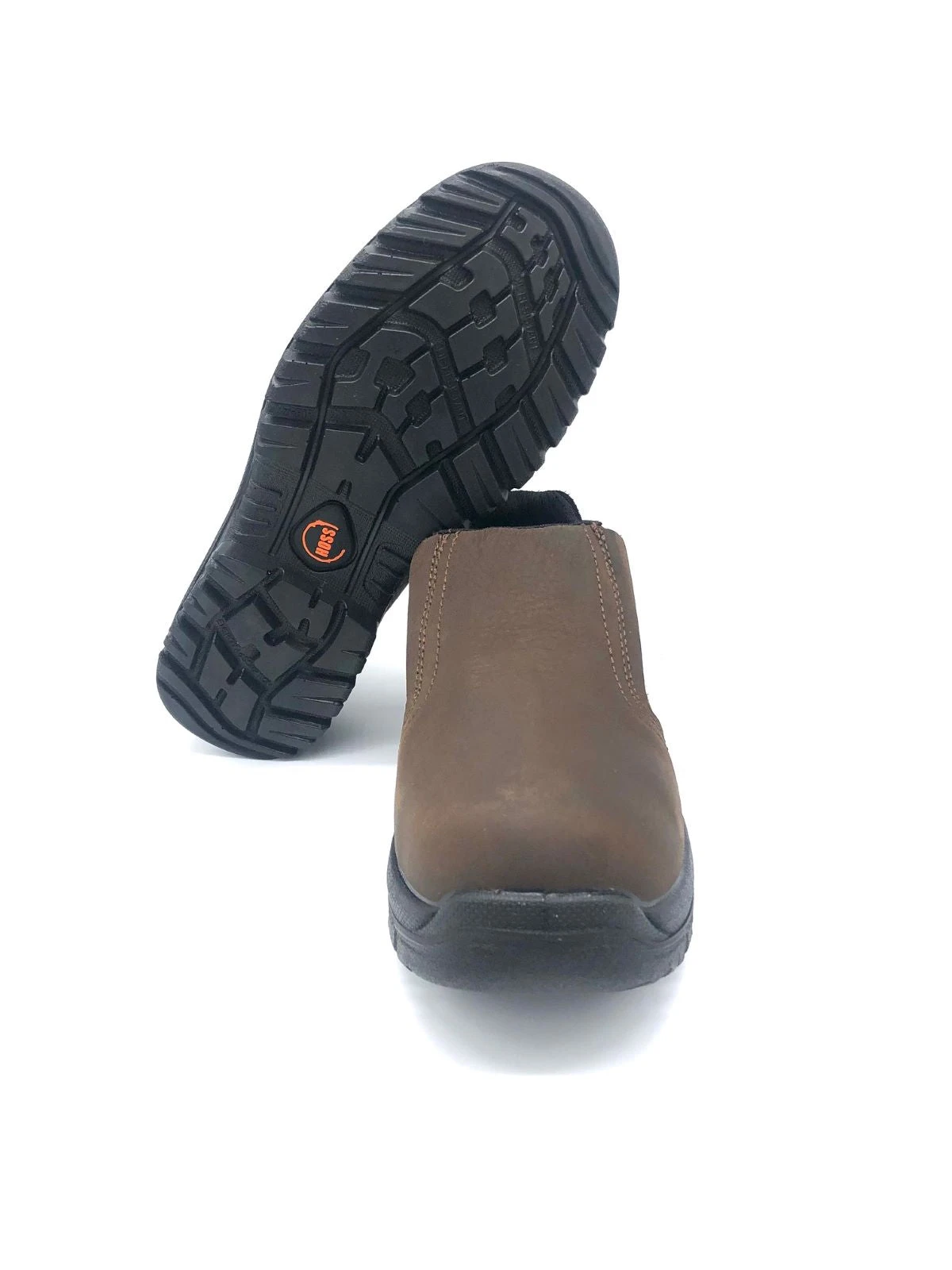 'Hoss Boots' Men's XRD Met Guard EH Slip On Comp Toe - Brown 2 'Hoss Boots' Men's XRD Met Guard EH Slip On Comp Toe - Brown - Image 2