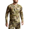 'Sitka' Men's Core Lightweight Crew Shirt - Big Game : Turkey : Optifade Subalpine