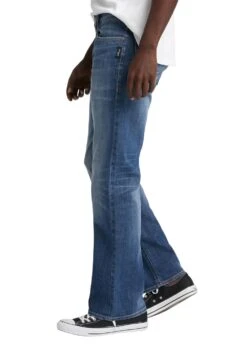 'Silver Jeans' Men's Craig Bootcut - Medium Dark Indigo 5 'Silver Jeans' Men's Craig Bootcut - Medium Dark Indigo -Outland Style Shop M33610RAS329 IND 03 1024x1024@2x