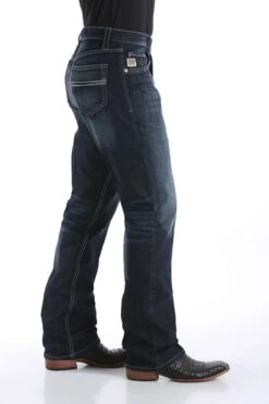 'Cinch' Men's Carter 2.4 Performance Denim - Dark Rinse -Outland Style Shop MB71934005 2 1024x1024@2x