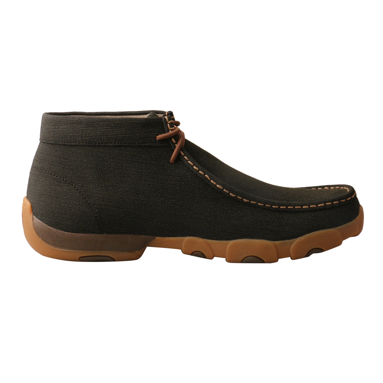 'Twisted X' Men's Chukka Driving Moc - Brown 2 'Twisted X' Men's Chukka Driving Moc - Brown - Image 2