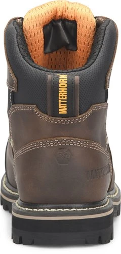'Matterhorn' Men's 6" I-Beam Int. MetGuard EH WP Comp Toe - Brown 5 'Matterhorn' Men's 6" I-Beam Int. MetGuard EH WP Comp Toe - Brown - Image 5