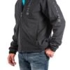 'Cinch' Men's Bonded Jacket - Black