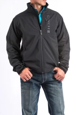 'Cinch' Men's Bonded Jacket - Black -Outland Style Shop MWJ1009000 1024x1024@2x