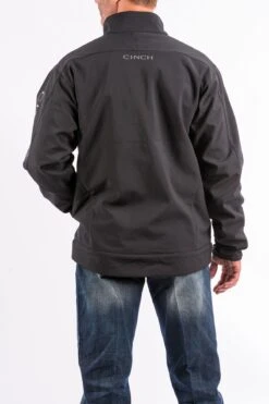 'Cinch' Men's Concealed Carry Bonded Logo Jacket - Black -Outland Style Shop MWJ1043014 3 1024x1024@2x