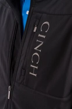 'Cinch' Men's Concealed Carry Bonded Logo Jacket - Black -Outland Style Shop MWJ1043014 5 1024x1024@2x