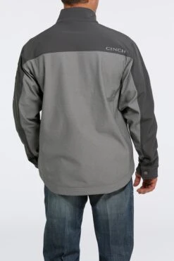 'Cinch' Men's Concealed Carry Textured Bonded Jacket - Grey -Outland Style Shop MWJ1565001 4 1024x1024@2x