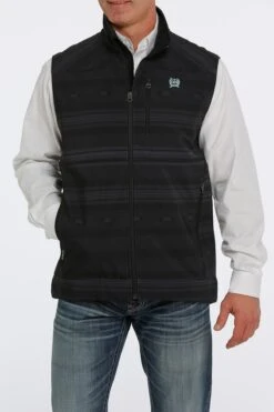 'Cinch' Men's Bonded Vest - Black