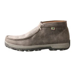 'Twisted X' Men's Cellstretch Chukka Driving Moc - Grey 9 'Twisted X' Men's Cellstretch Chukka Driving Moc - Grey -Outland Style Shop MXC0005.02 1024x1024@2x