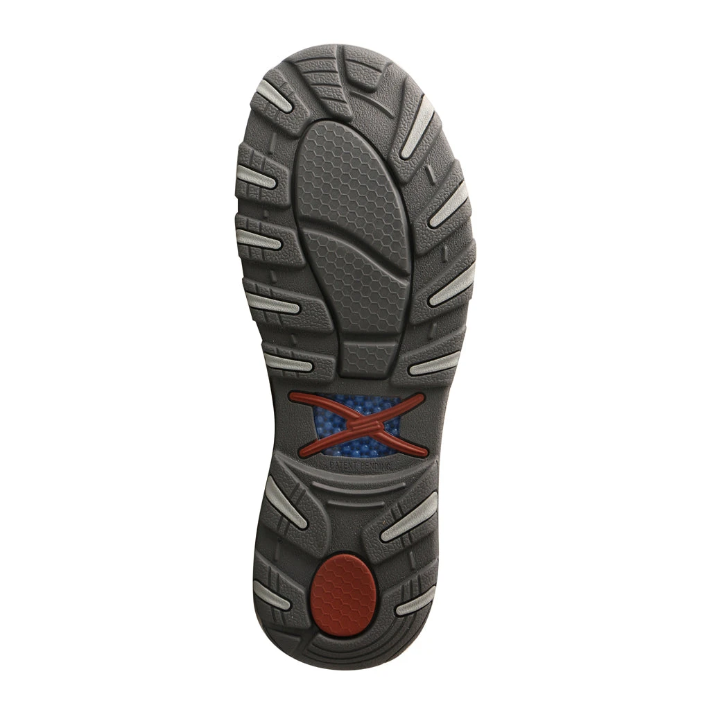 'Twisted X' Men's Cellstretch Chukka Driving Moc - Grey 3 'Twisted X' Men's Cellstretch Chukka Driving Moc - Grey - Image 3