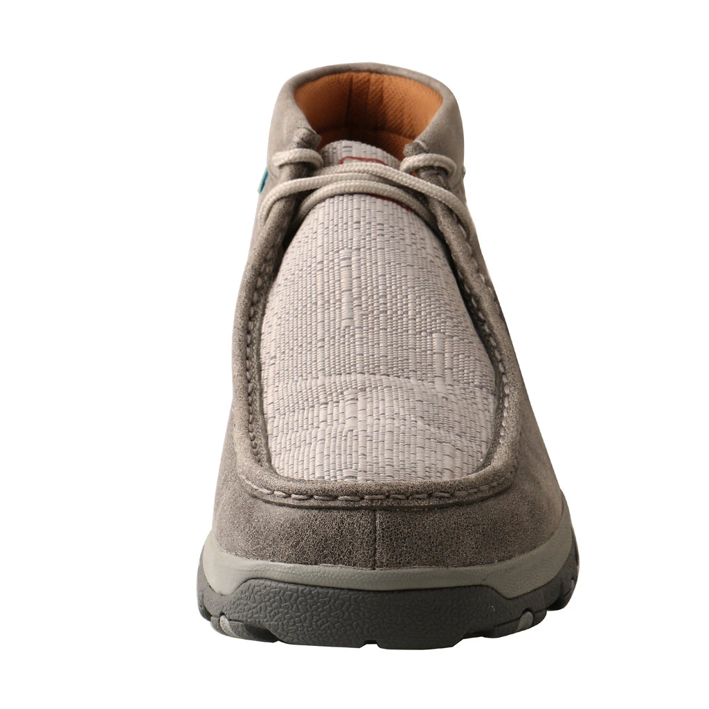 'Twisted X' Men's Cellstretch Chukka Driving Moc - Grey 5 'Twisted X' Men's Cellstretch Chukka Driving Moc - Grey - Image 5