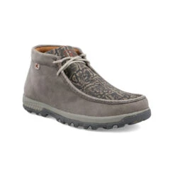 'Twisted X' Men's Chukka Driving Moc - Grey / Grey Elephant -Outland Style Shop MXC0017.01 4800x4800 R 1024x1024@2x