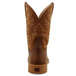 'Twisted X' Men's 11" Tech X™ Western Square Toe - Saddle / Rustic Orange -Outland Style Shop MXTR005.04 4800x4800 R 1024x1024@2x