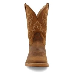 'Twisted X' Men's 11" Tech X™ Western Square Toe - Saddle / Rustic Orange -Outland Style Shop MXTR005.08 4800X4800 R 1024x1024@2x