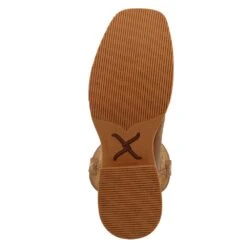 'Twisted X' Men's 11" Tech X™ Western Square Toe - Saddle / Rustic Orange -Outland Style Shop MXTR005.09 4800x4800 R 1024x1024@2x