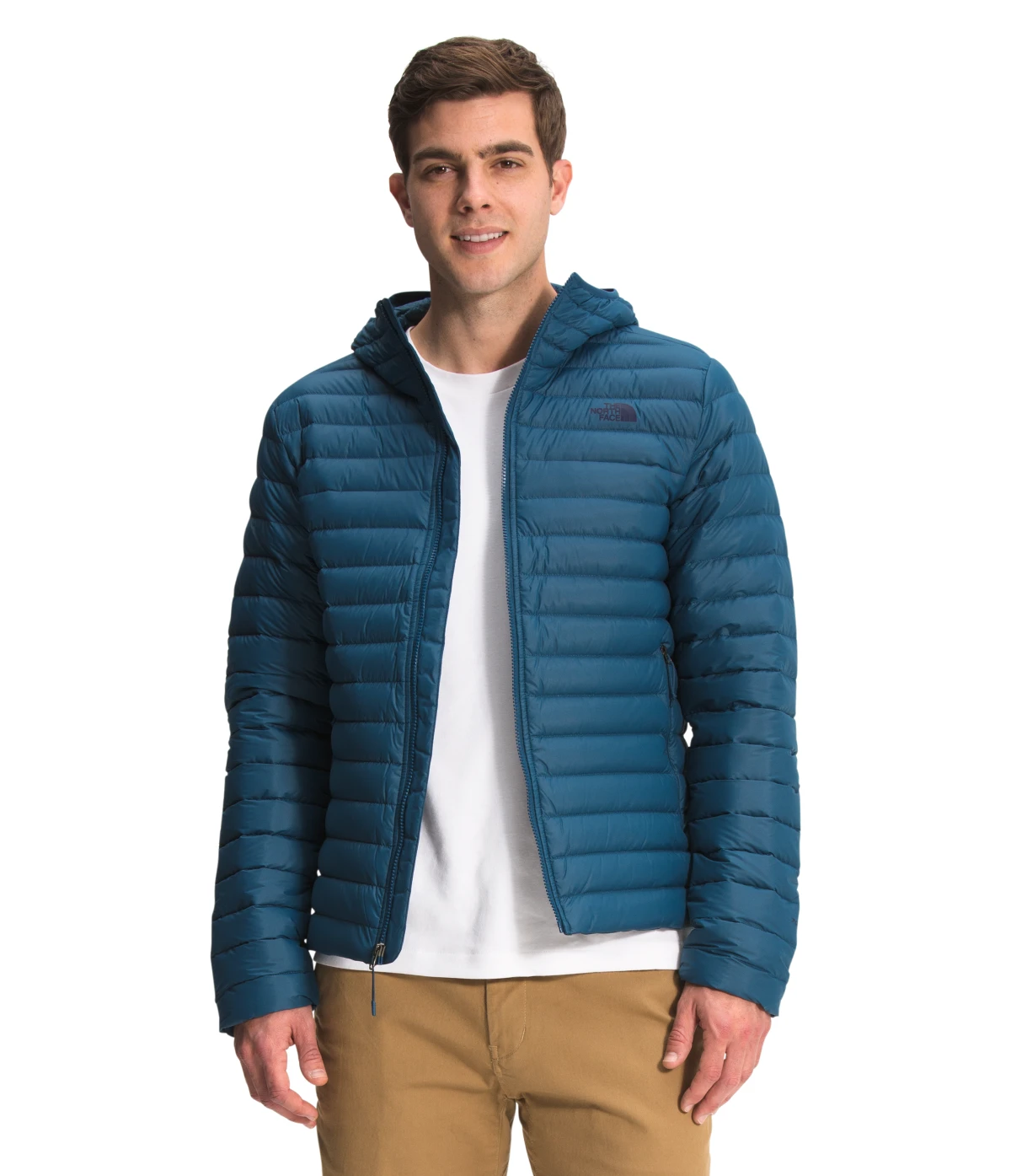 'The North Face' Men's Stretch Down Jacket - Monterey Blue 1 'The North Face' Men's Stretch Down Jacket - Monterey Blue