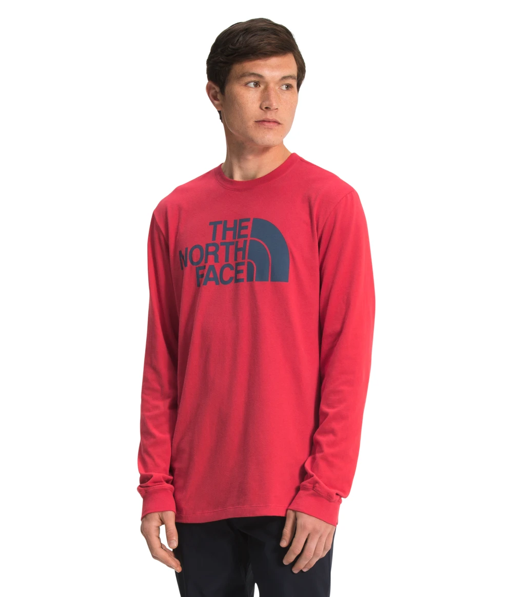 'The North Face' Men's Half Dome T-Shirt - Rococco Red 1 'The North Face' Men's Half Dome T-Shirt - Rococco Red