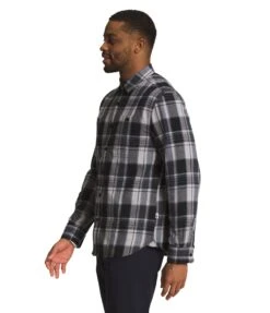 'The North Face' Men's Arroyo Flannel - Aviator Navy -Outland Style Shop NF0A4QPJ 981 model34 1024x1024@2x