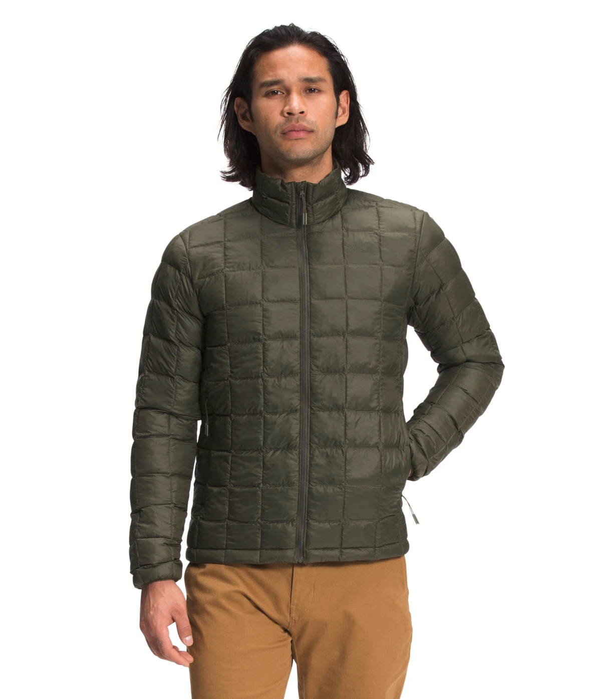 'The North Face' Men's Thermoball Eco Jacket - New Taupe Green 1 'The North Face' Men's Thermoball Eco Jacket - New Taupe Green