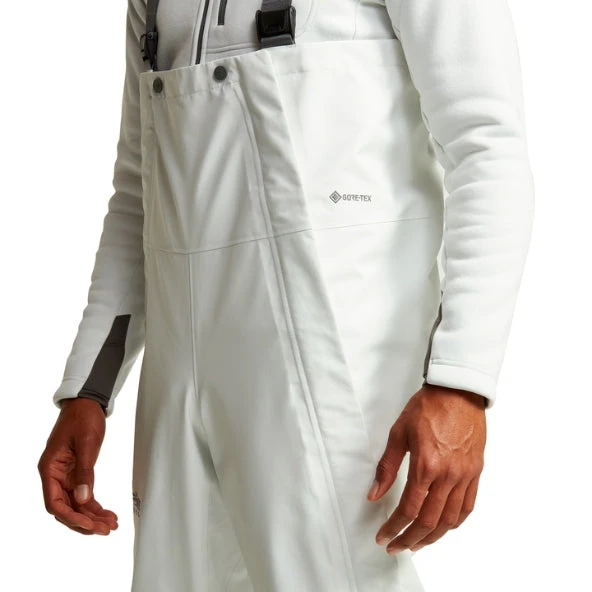 'Sitka' Men's Nodak Bibs - White 4 'Sitka' Men's Nodak Bibs - White - Image 4