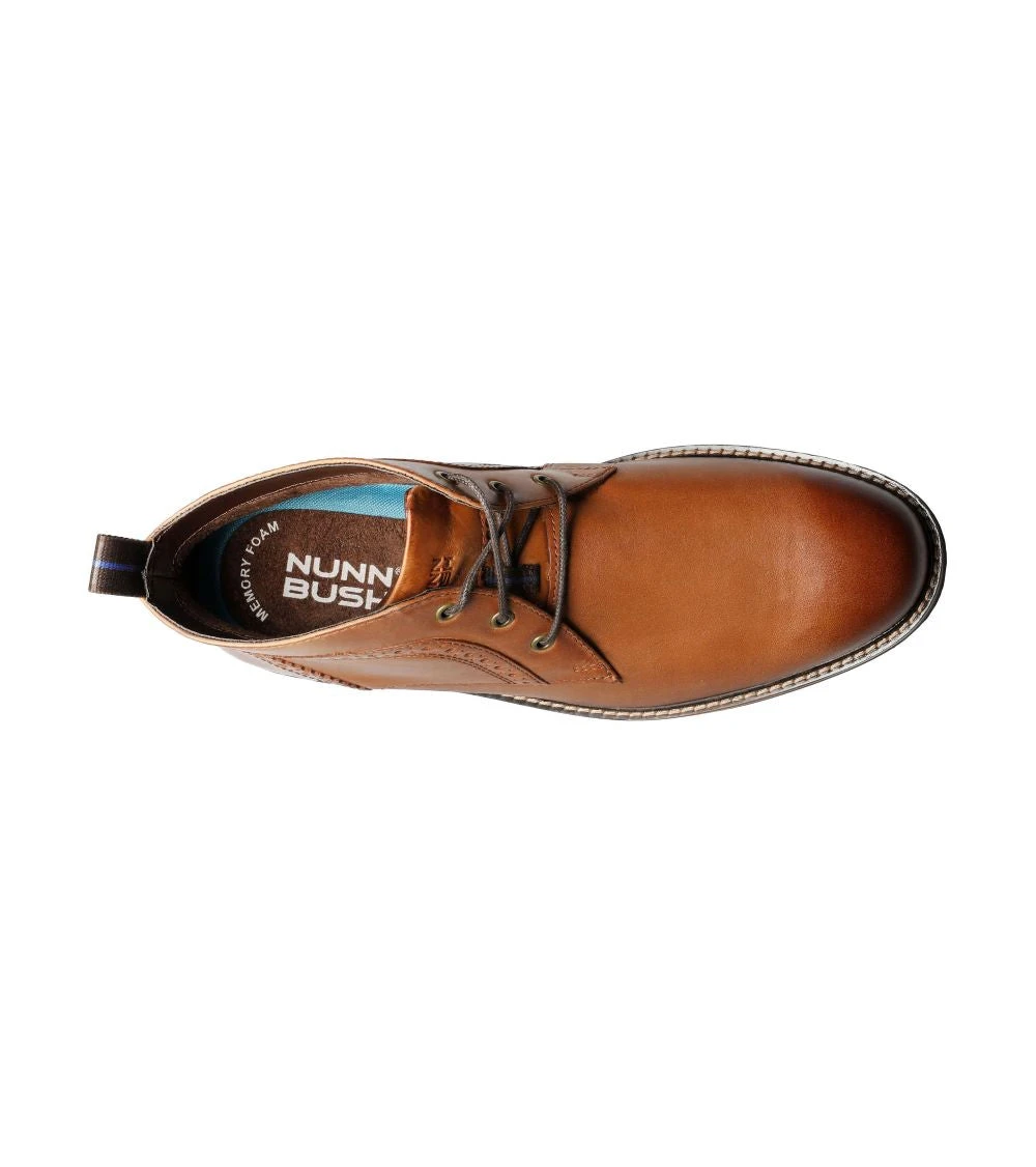 'Nunn Bush' Men's Ozark Plain Toe Chukka Boot - Tan Crazy Horse 2 'Nunn Bush' Men's Ozark Plain Toe Chukka Boot - Tan Crazy Horse - Image 2