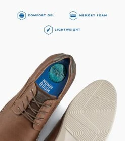 'Nunn Bush' Men's Baybridge Plain Toe Oxford - Brown -Outland Style Shop NunnBush Spring 2021 84903 200 ALT T 1024x1024@2x