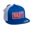 'Red Dirt Hat Company' Men's Tag Patch Cap - Royal / White